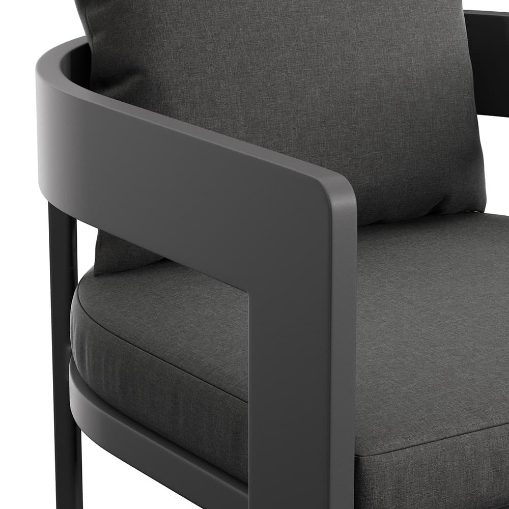 Tahoe Outdoor Patio Patio Aluminum Bar Chair by Modway - Image 7