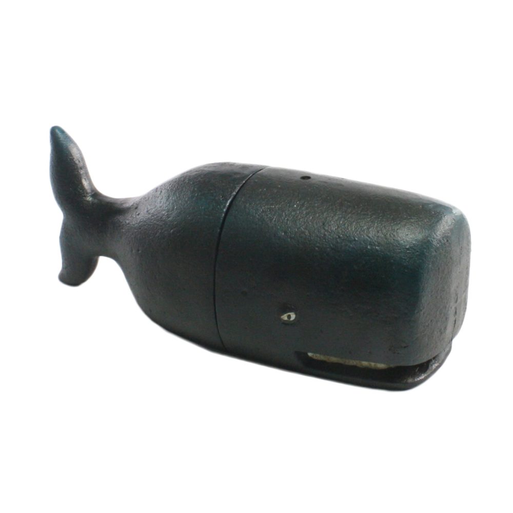 Cast Iron Whale Bookends by HomArt - Image 3