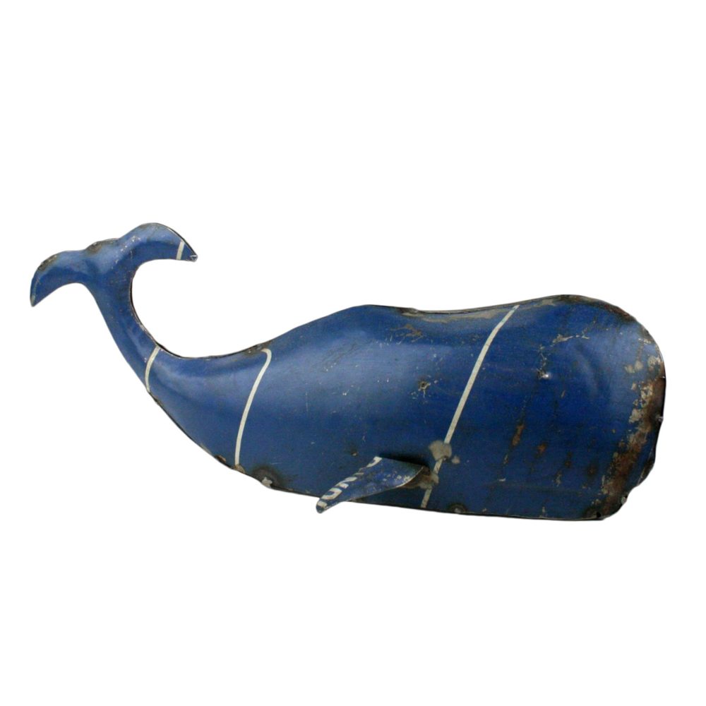 Reclaimed Metal Whale by HomArt - Image 2