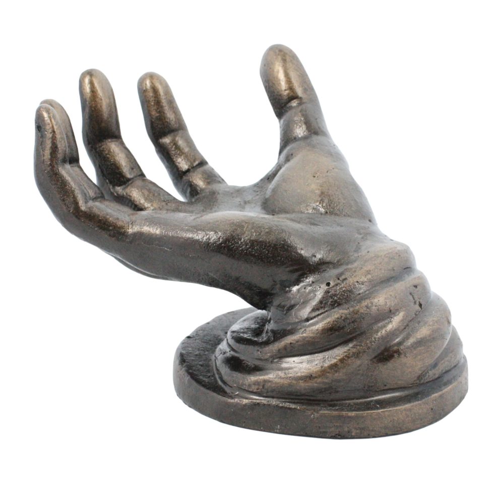 Black Cast Iron Hand by HomArt
