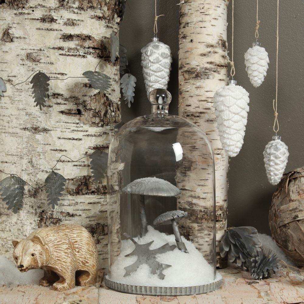 Medium Clear Glass Dome by HomArt - Image 3