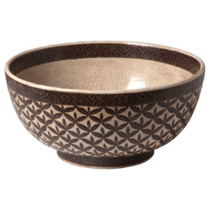 Ceramic Kobe Design Bowl by Emissary