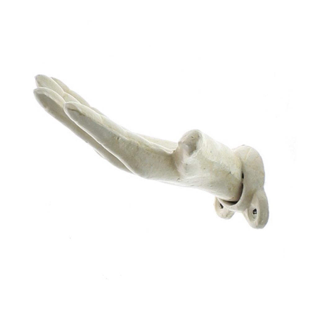 Antique White Wall Mounted Cast Iron Open Left Hand - Image 3