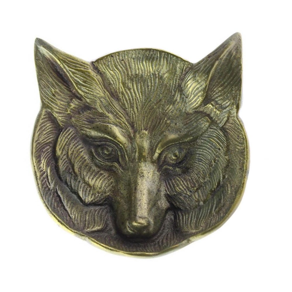 Fox Cast Metal Dish by HomArt - Image 4