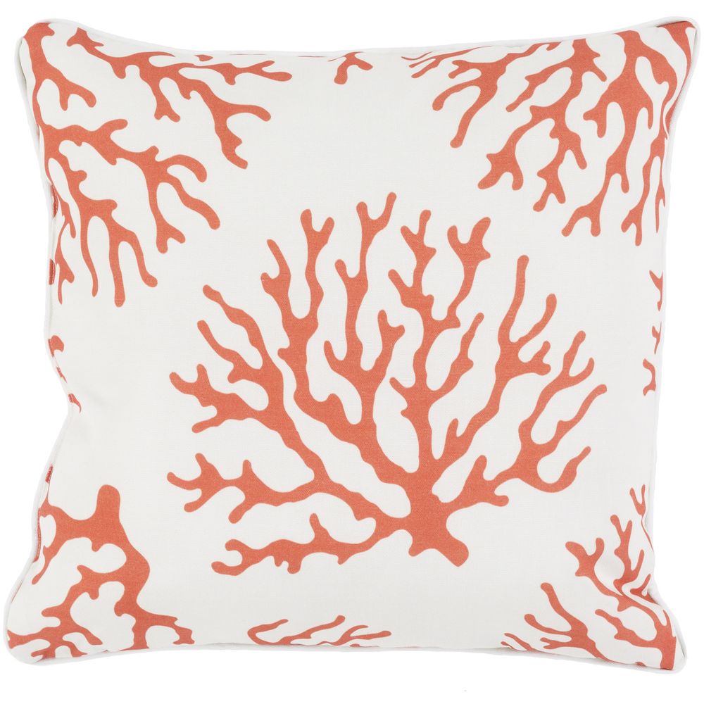 Coral colored outdoor pillows best sale