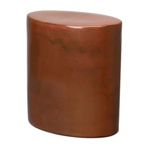 Copper Oval Garden Stool