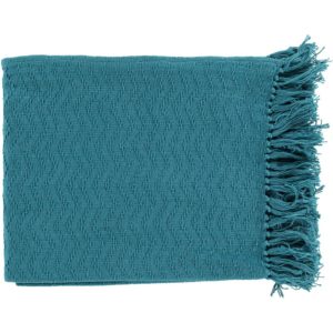 Aqua Thelma Throw by Livabliss