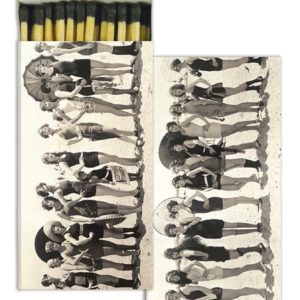 Bathing Beauties Matches Set of 6 Boxes by HomArt