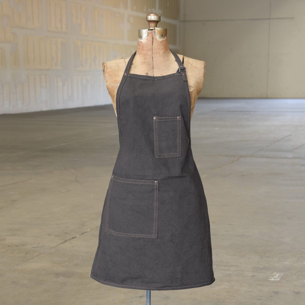 Graphite Baker Workshop Canvas Apron by HomArt - Image 3
