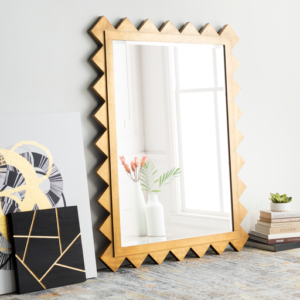 Brilliant Gold Wall Mirror by Livabliss