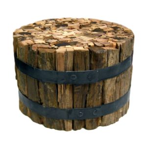 Round Wood Bundle 8x7 by HomArt