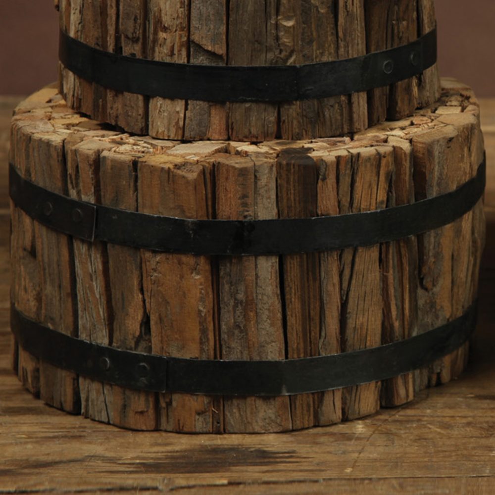 Round Wood Bundle 10x6 by HomArt - Image 3