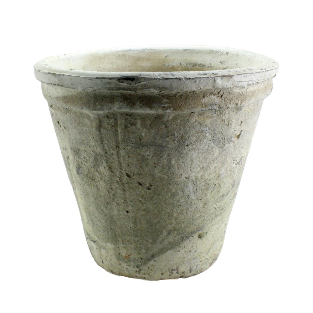 Small Whitestone Rustic Terra Cotta Short Tomato Pot Set of 2