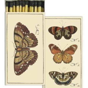 Butterfly Matches Set of 6 Boxes by HomArt