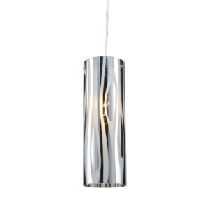 Chromia 1-Light Pendant In Polished Chrome by ELK Lighting