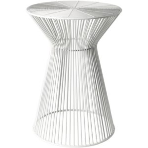 White Fife Accent Table by Surya