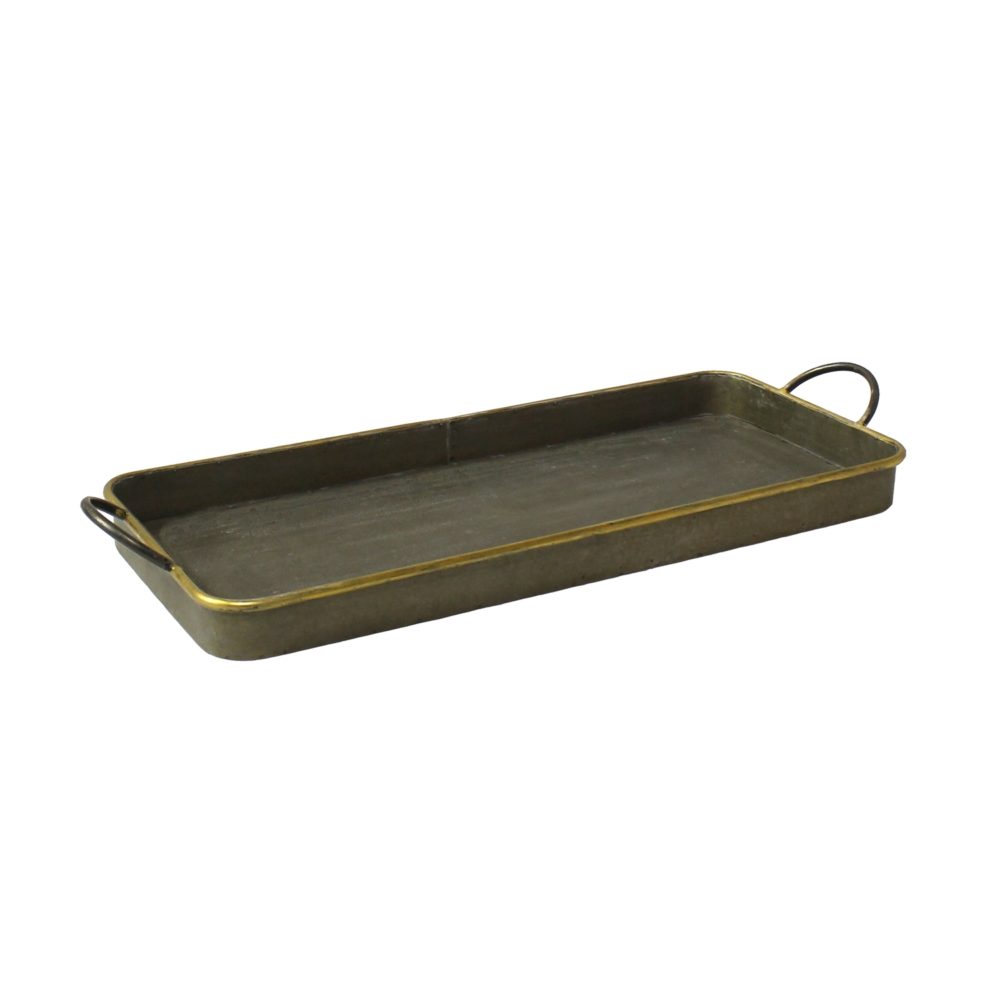 Archer Galvanized Trays Set of 3 by HomArt - Image 5