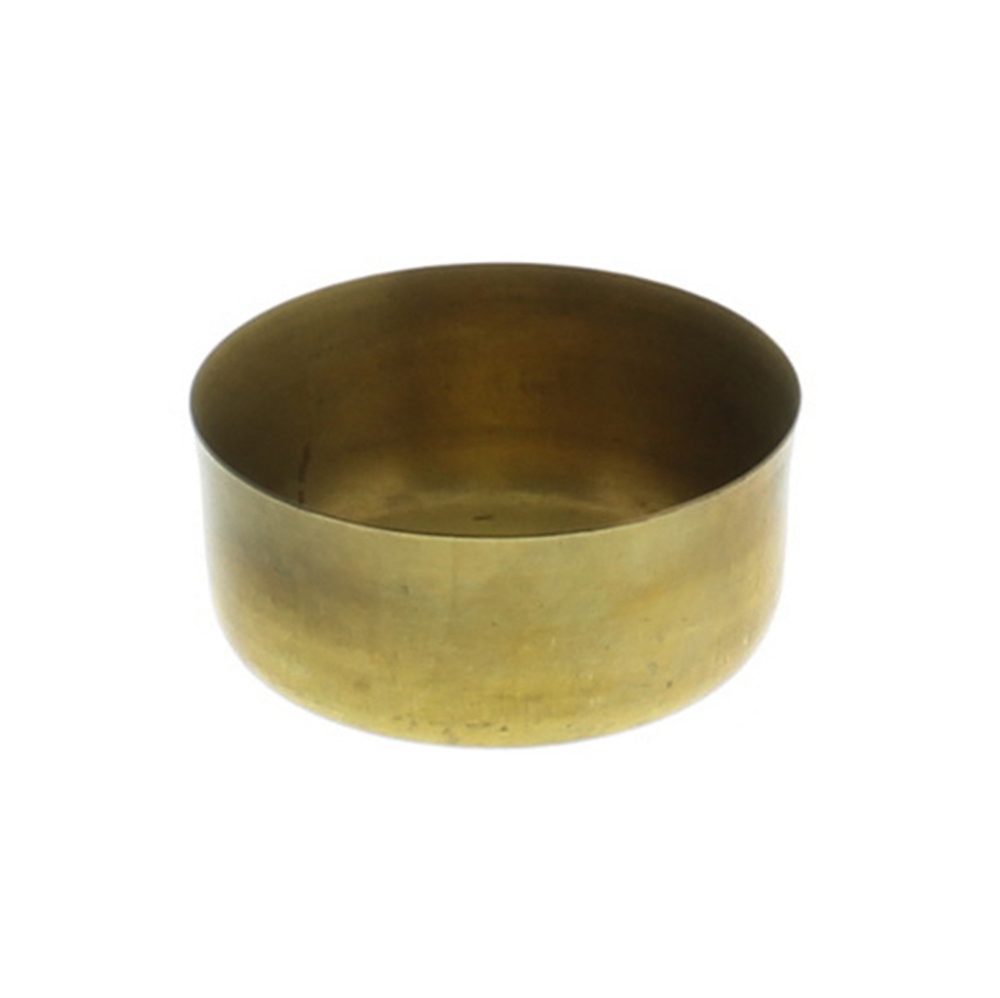 Dahl Polished Brass Bowls Set of 3 by HomArt - Image 3