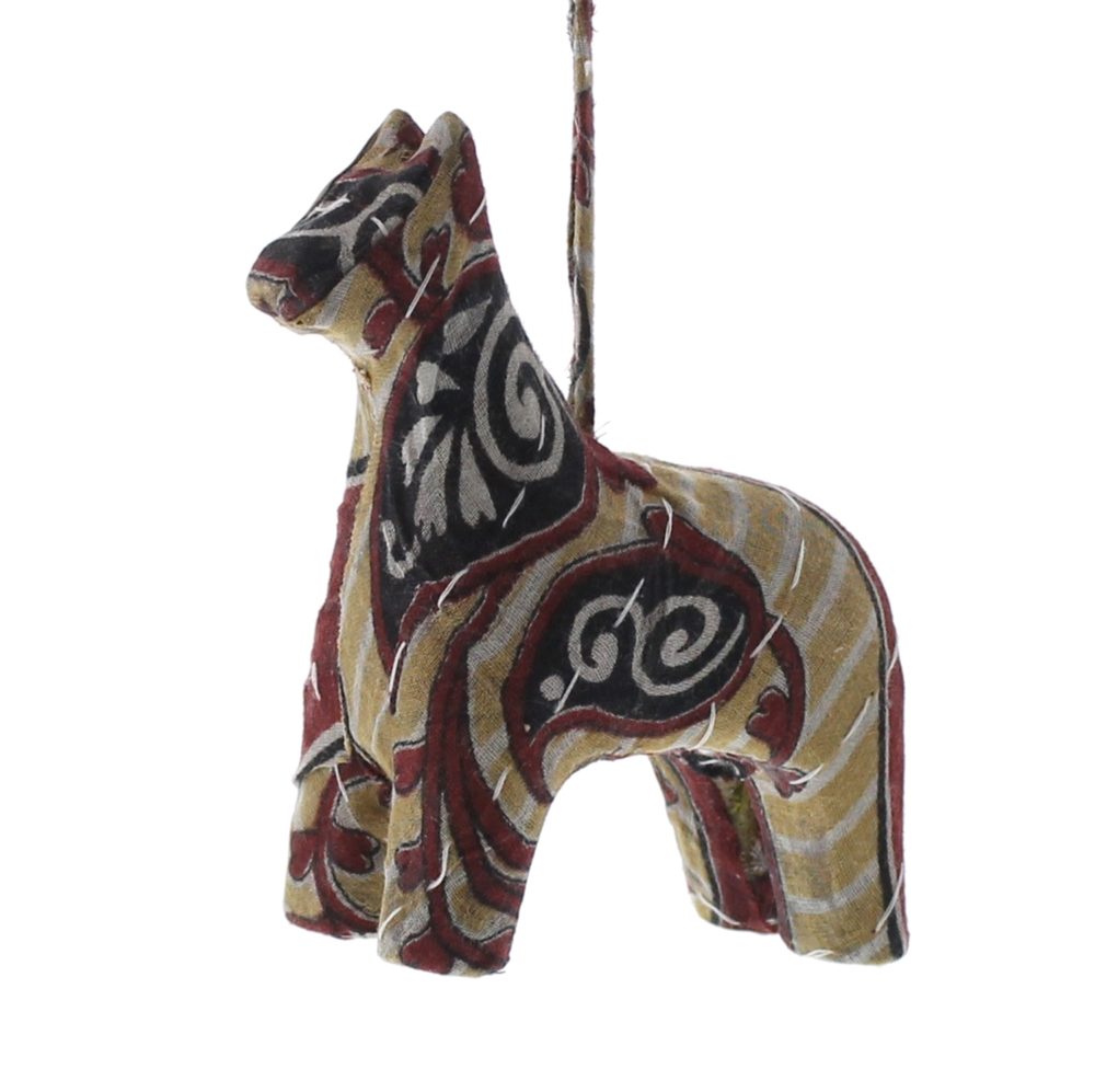 Vintage Sari Horse Ornament by HomArt - Image 7