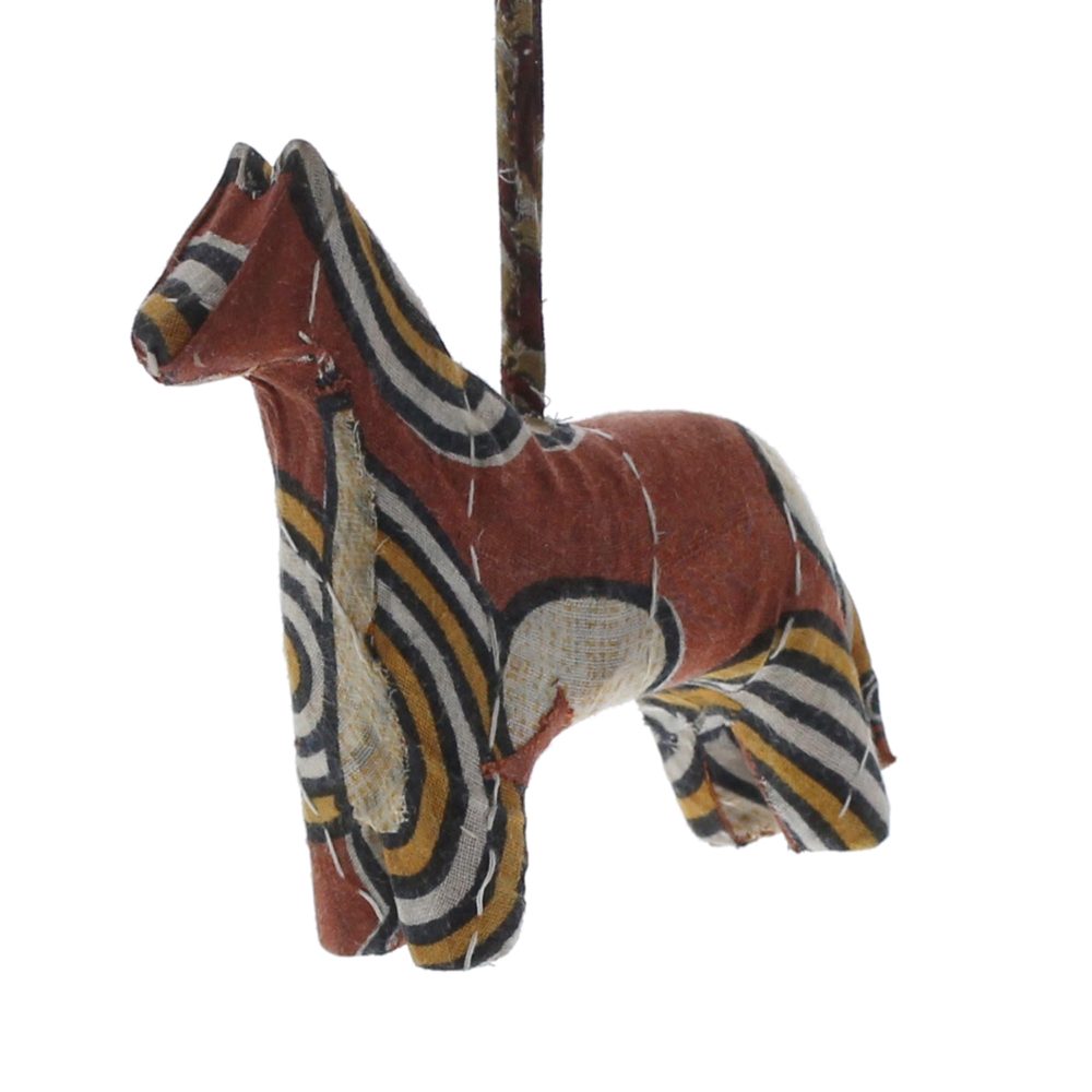 Vintage Sari Horse Ornament by HomArt - Image 5
