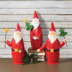 Large Santa Trio by HomArt