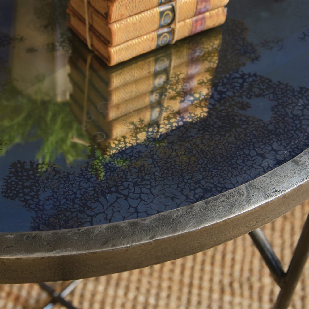 Small Carrefour Mirrored Side Table by HomArt - Image 2