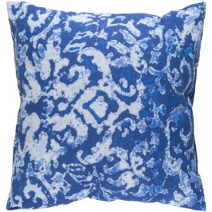 Blue and White Miller Outdoor Pillow by Surya