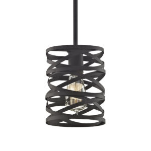 Vorticy 1-Light Pendant In Oil Rubbed Bronze by ELK Lighting