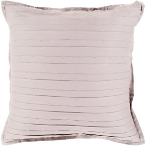 Taupe and Metallic Gold Moonlight Pillow by Surya