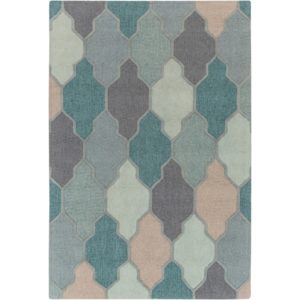 Teal and Mint Pollack Rug by Surya