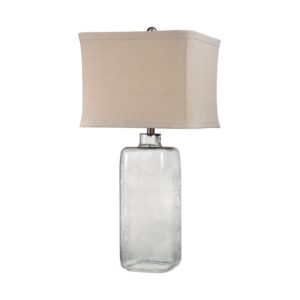 Hammered Grey Glass Lamp by Dimond Lighting