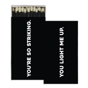 Striking Matches Set of 6 Boxes by HomArt