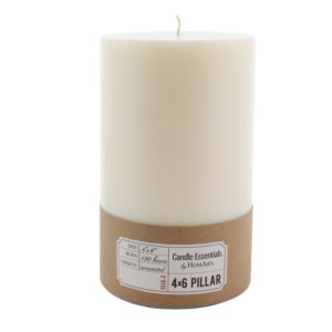 Ivory 4" x 6" Pillar by HomArt