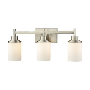Belmar 3-Light Bath In Brushed Nickel by Thomas Lighting