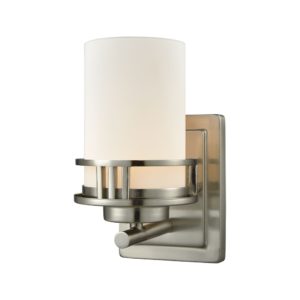 Ravendale 1-Light Bath In Brushed Nickel by Thomas Lighting