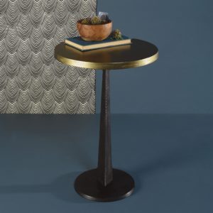 Bronze Arden Side Table by HomArt
