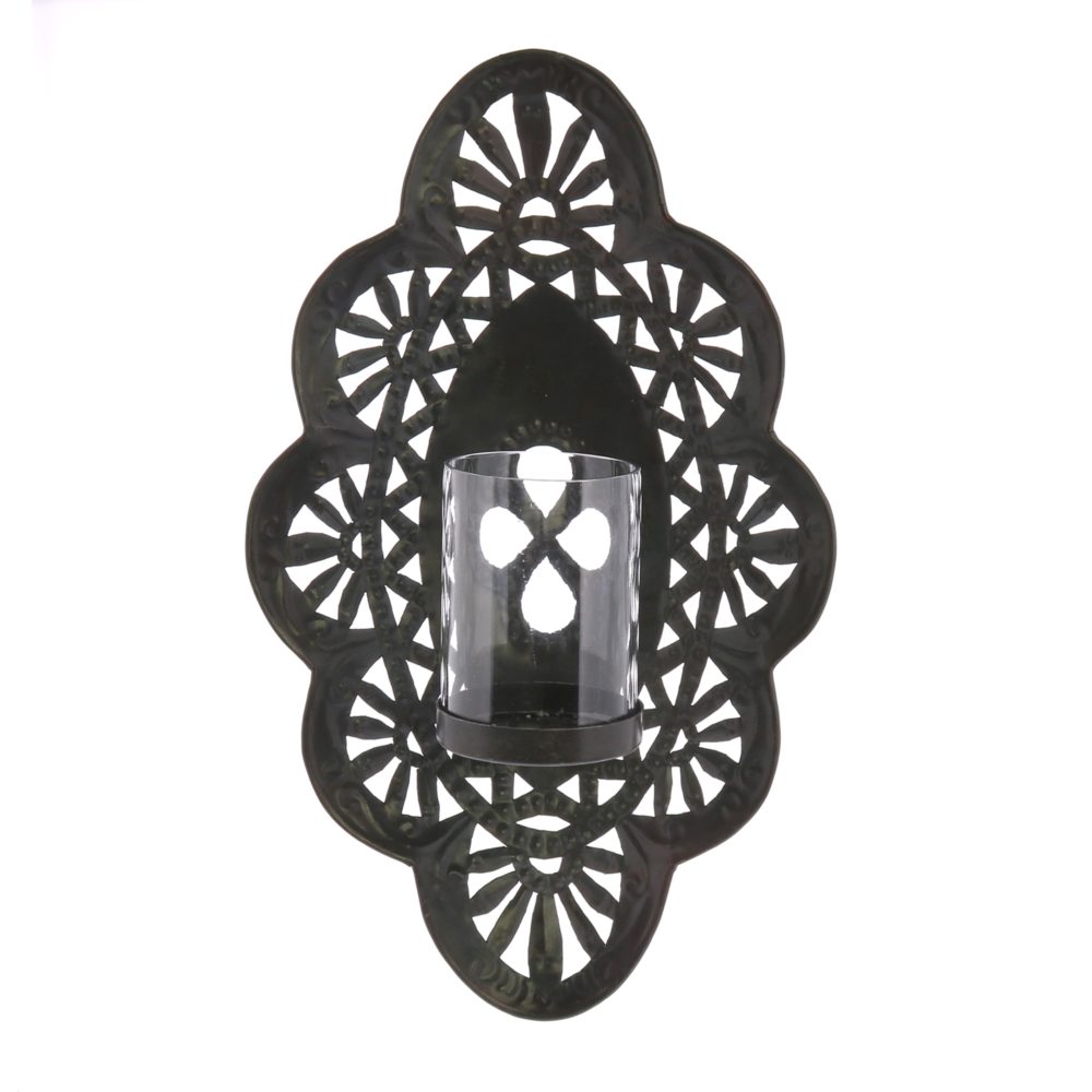 Small Black Sala Wall Sconce by HomArt - Image 2