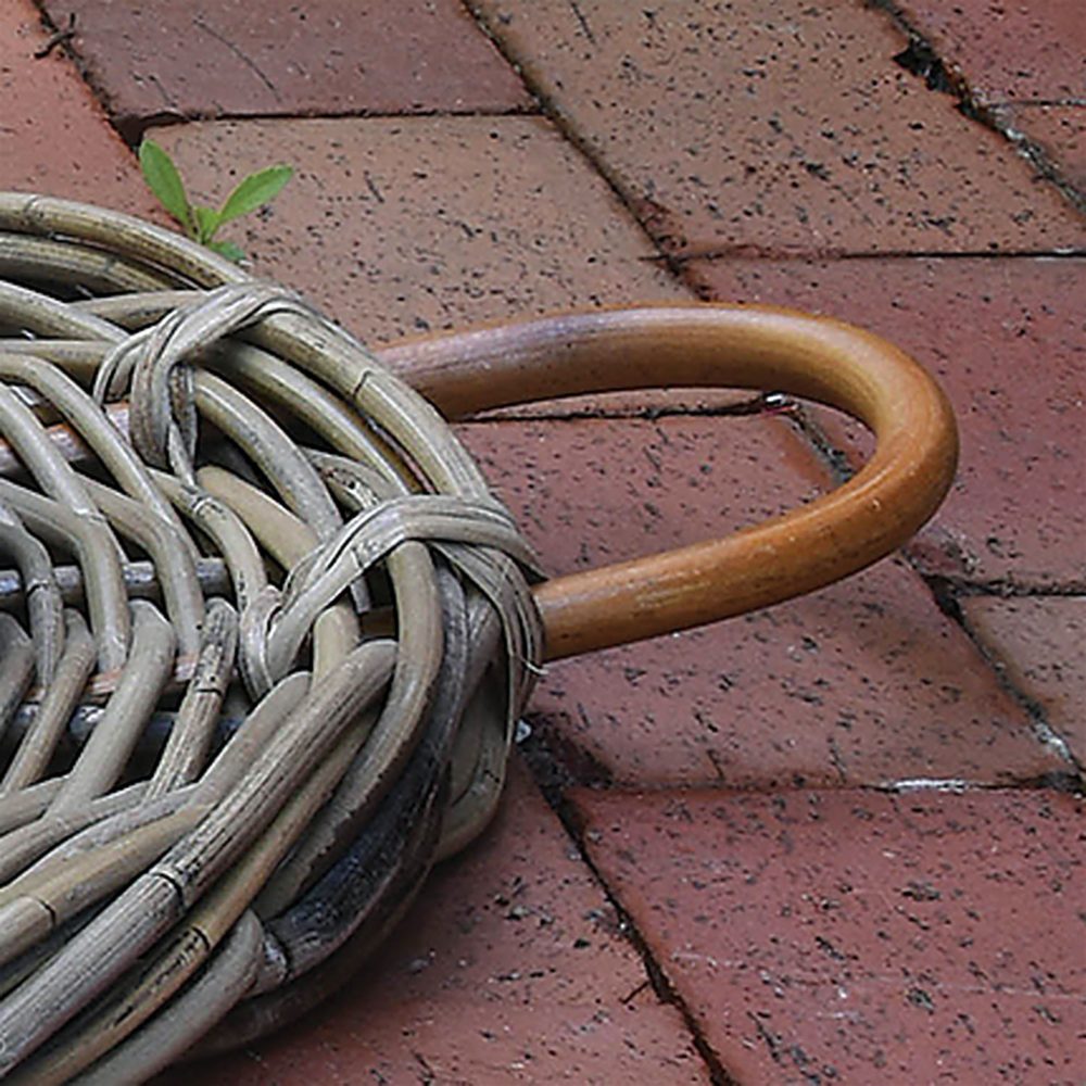 Rustique Dark Grey Hampton Rattan Food Cover by HomArt - Image 4