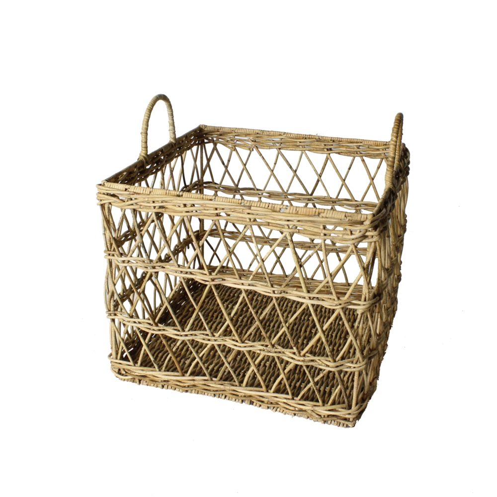 Kuta Rattan Baskets Set of 3 by HomArt - Image 7