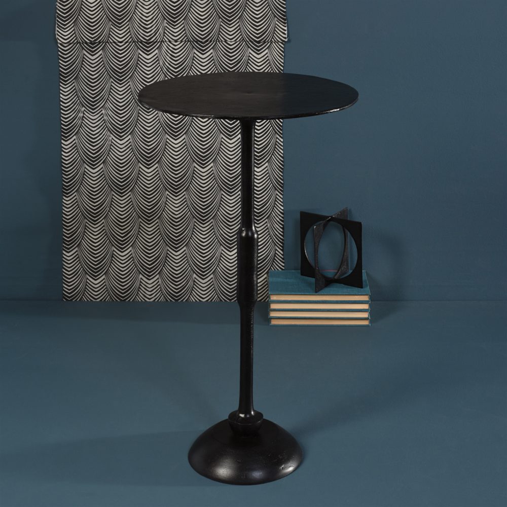 Bronze Devon Side Table by HomArt