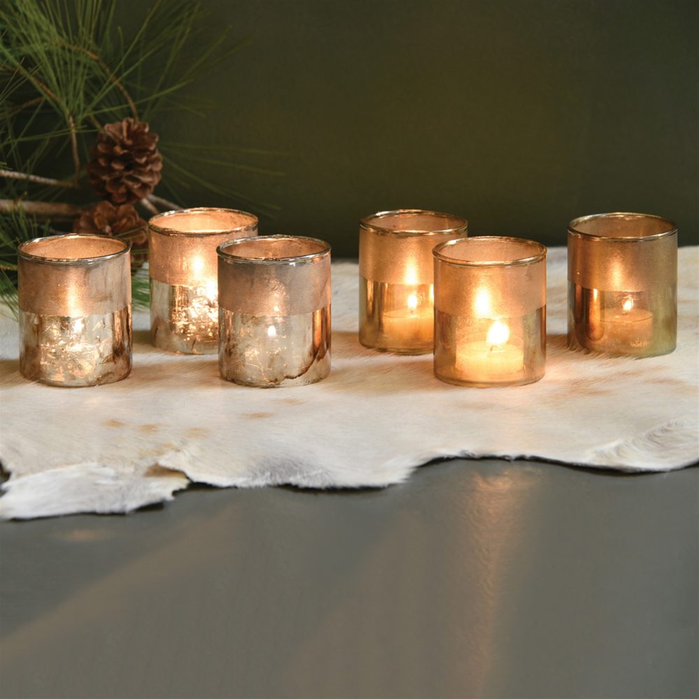 Silver Pavel Votives Set of 3 by HomArt - Image 3