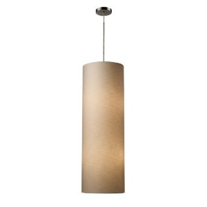 Fabric Cylinder 4 Light Pendant by ELK Lighting