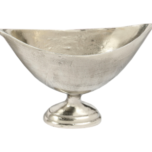 Raw Aluminum Elipse Planter/Wine Cooler by BIDKhome