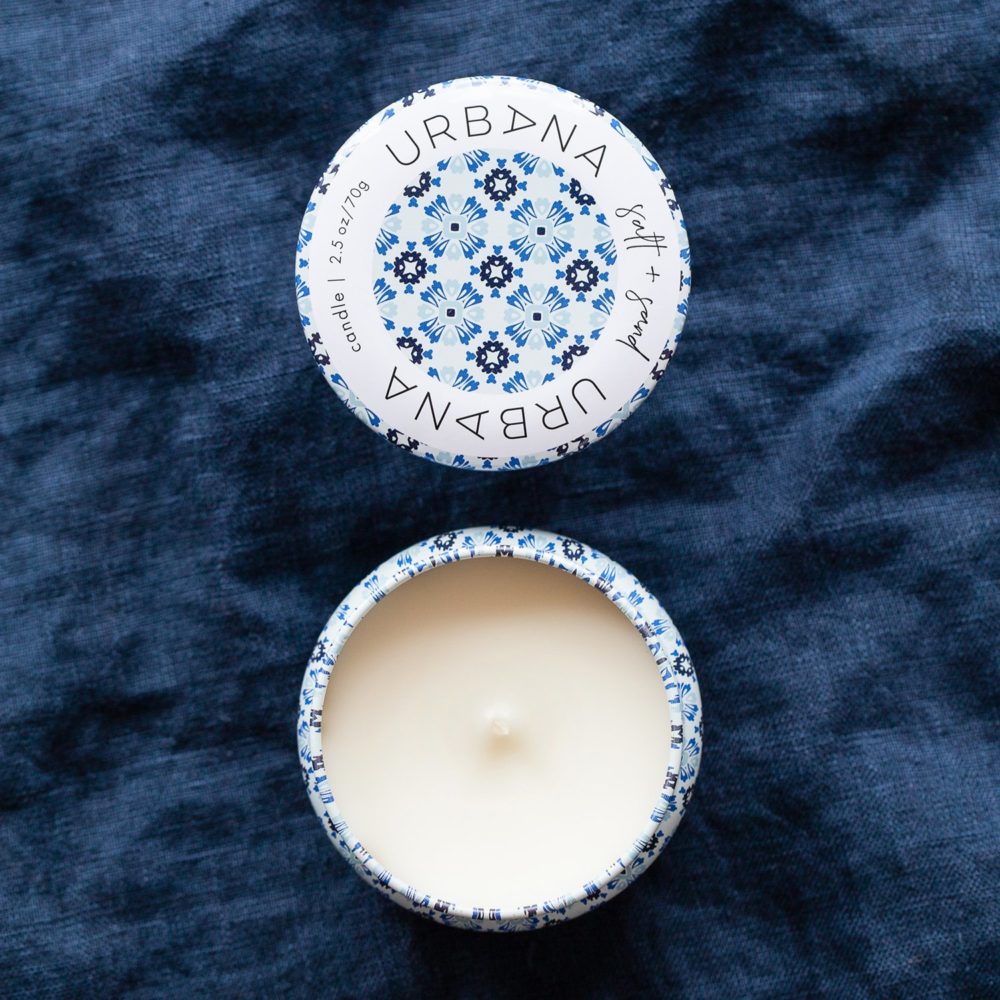 Salt and Sand Mini Candle by European Soaps - Image 2