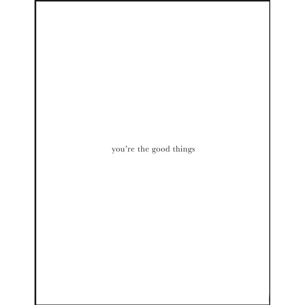 Good Things Card Set of 4 by HomArt