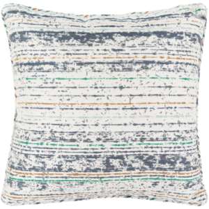 Navy and Taupe Arie Pillow by Sunbrella for Livabliss