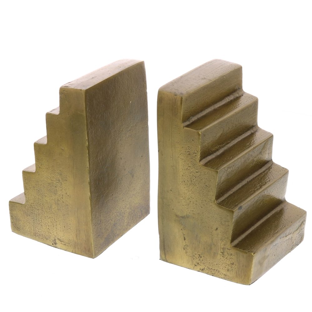 Brass Stair Bookends by HomArt - Image 3