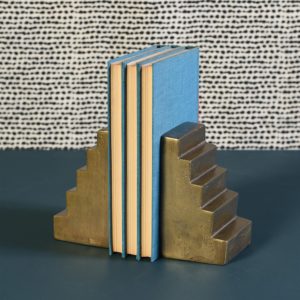 Brass Stair Bookends by HomArt