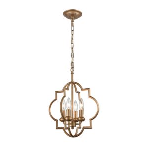 Chandette 4 Light Chandelier by ELK Lighting