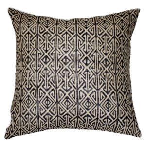 Arrow Black Print Lounge Cushion by Bandhini Homewear Design